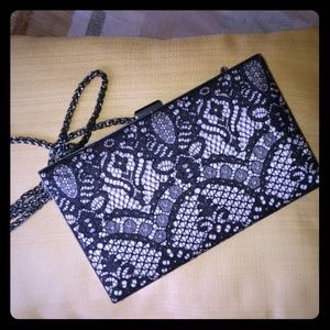 Sondra Robert's Lace Box Clutch/Nordstrom